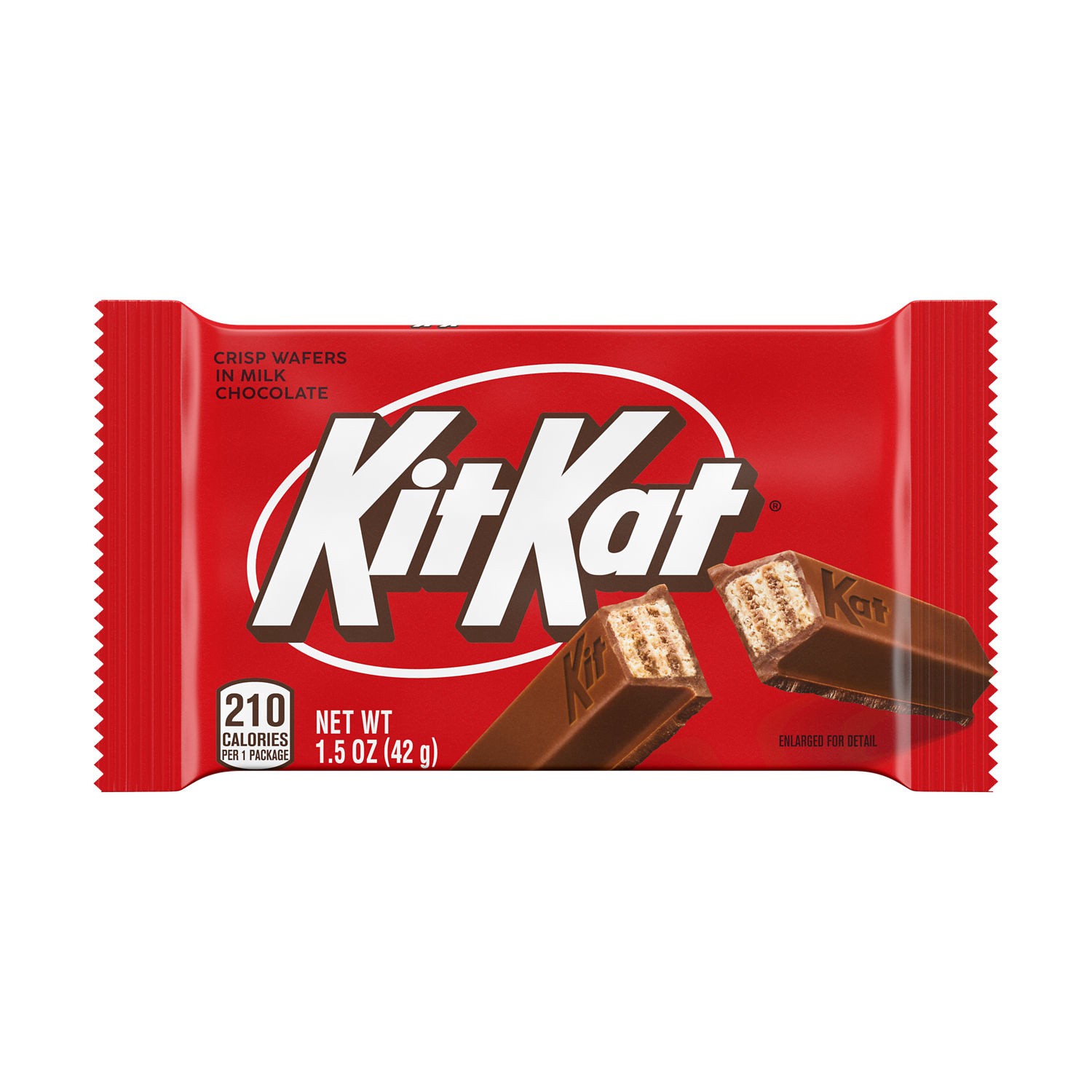 slide 1 of 7, KIT KAT Milk Chocolate Wafer Candy Bar, 1.5 oz, 1.5 oz