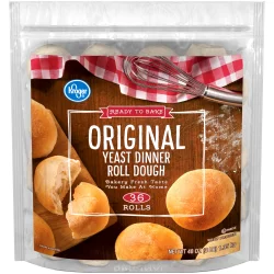 Kroger Original Yeast Dinner Dough Rolls