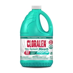 Cloralen No-Splash Household Cleaning Liquid Bleach - Unscented