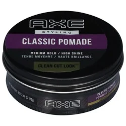 AXE Clean Cut Look Medium Hold/High Shine Styling Classic Pomade 2.64 oz