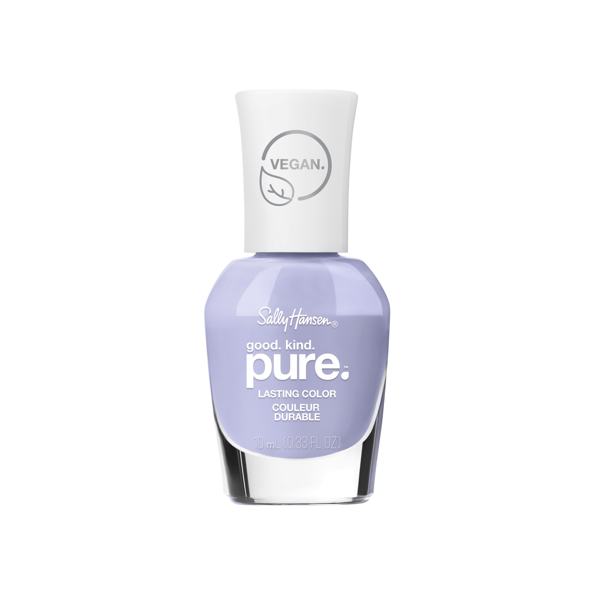 slide 1 of 1, Sally Hansen Good. Kind. Pure. Nail Polish - Iris-Istible, 0.33oz, 10 ml