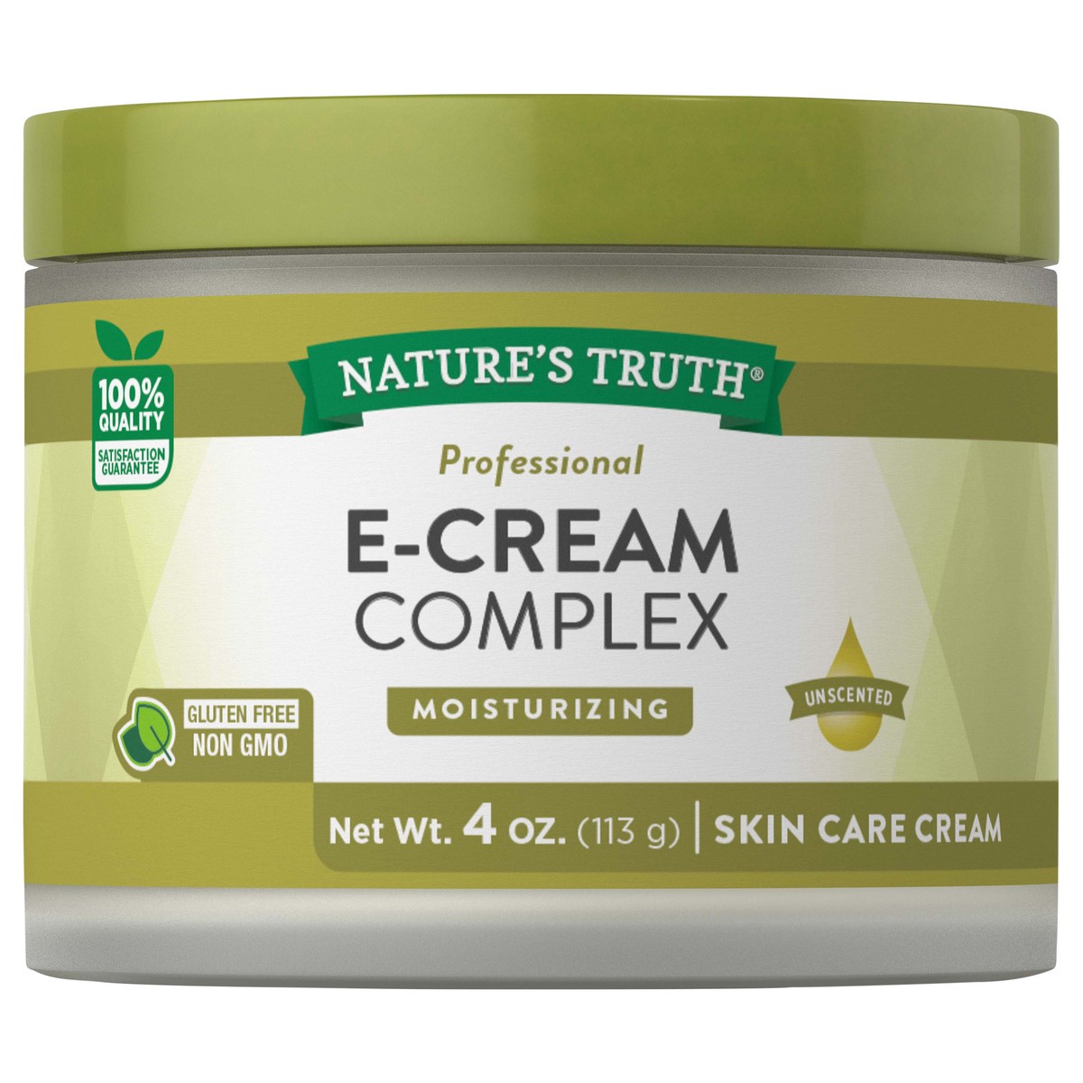 slide 5 of 6, Nature's Truth Moisturizing Professional Unscented E-Cream Complex 4 oz, 4 oz