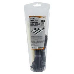 Dorman 4.8 in. Black/Clear Wire Tie Tube