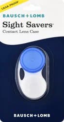 Bausch + Lomb Sight Savers Leak Proof Contact Lens Case 1 ea