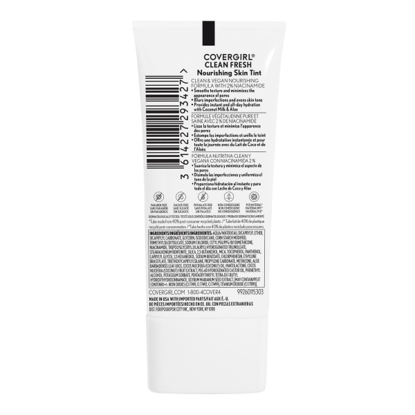 slide 26 of 29, Covergirl Clean 580 Tan Fresh Skin Milk Foundation, 1 fl oz