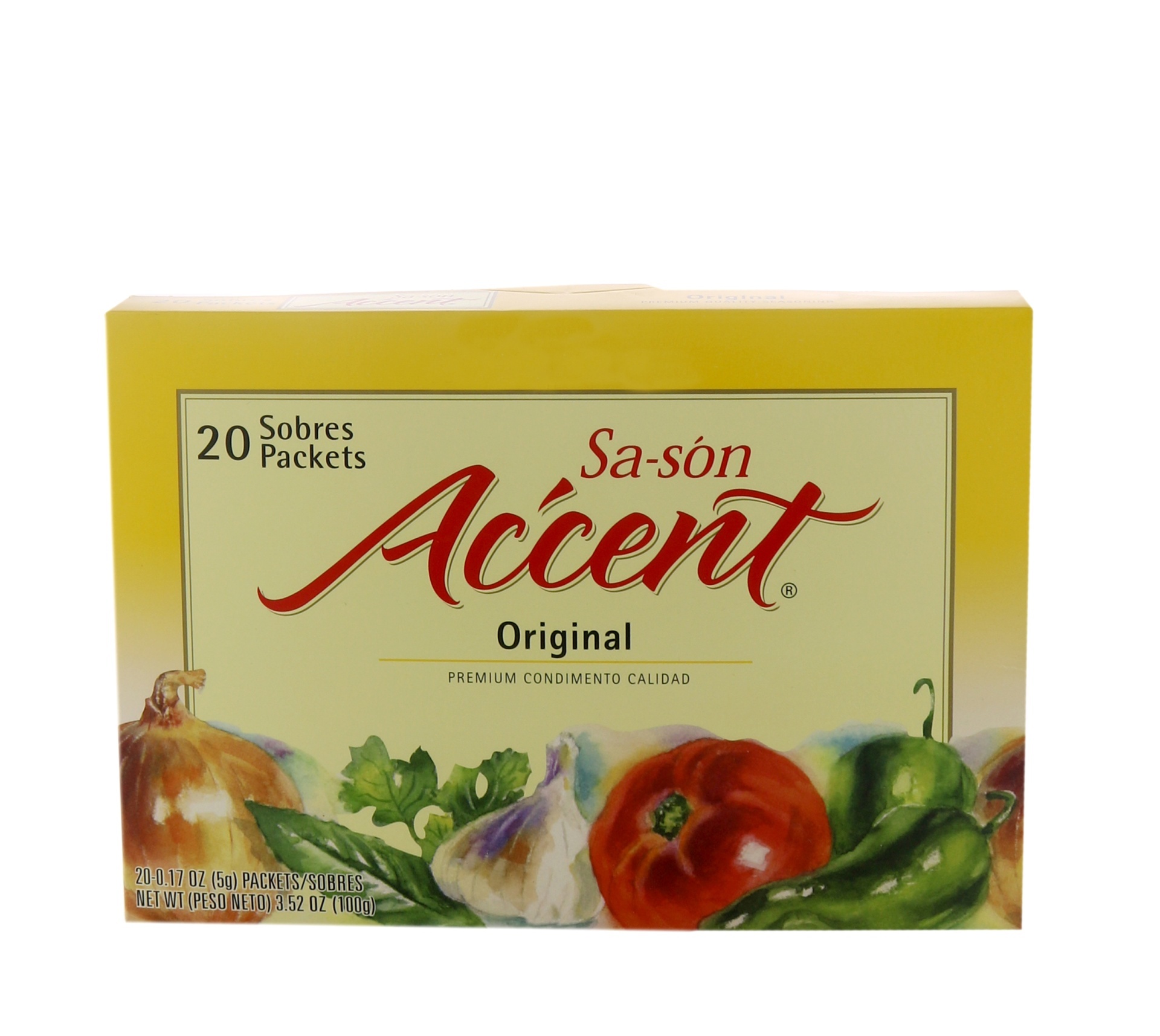 slide 1 of 3, NON BRAND Accent Sa-Son Original Sobres (Original Seasoning Packets), 3.5 oz