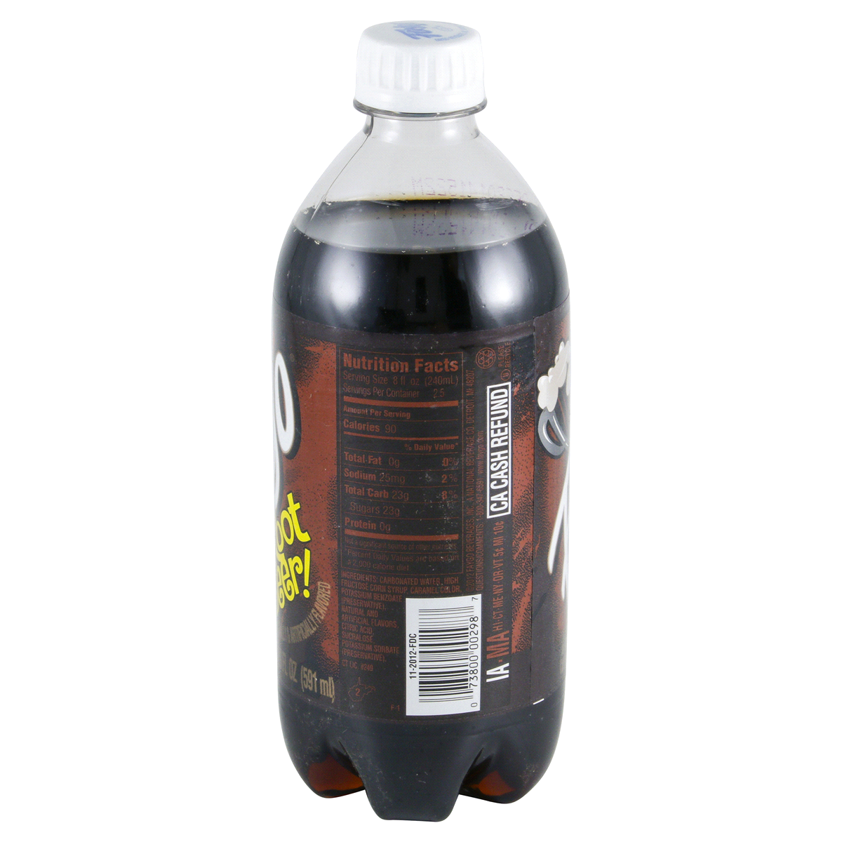 slide 3 of 4, Faygo Draft Style Root Beer Bottle, 20 fl oz