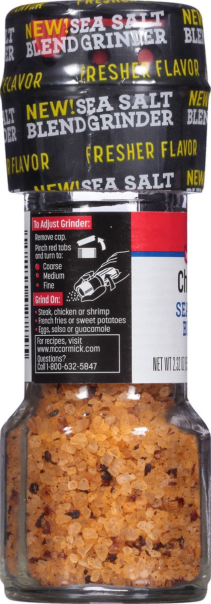 slide 6 of 7, McCormick Grinder Chipotle Sea Salt, 2.32 oz