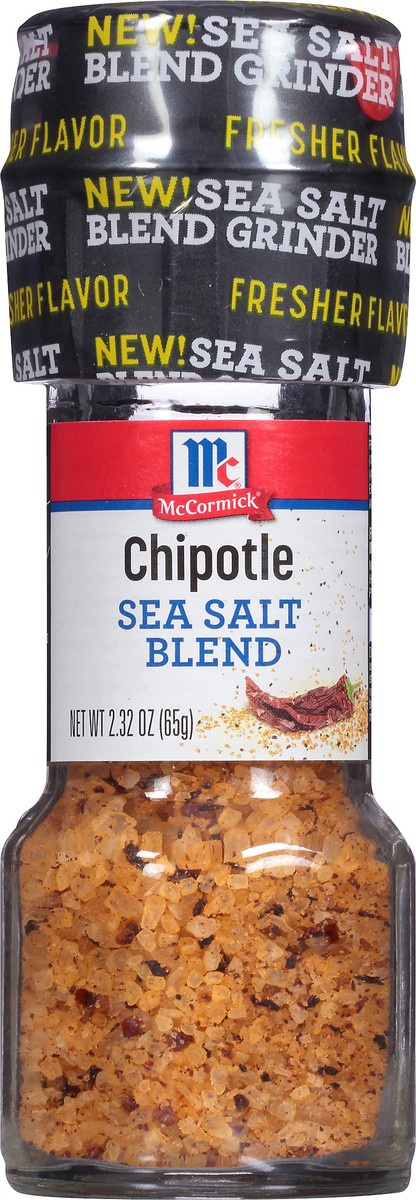 slide 4 of 7, McCormick Grinder Chipotle Sea Salt, 2.32 oz