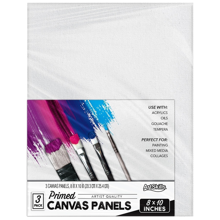 ArtSkills Canvas Poster Board 3 ct; 8" x 10" Shipt