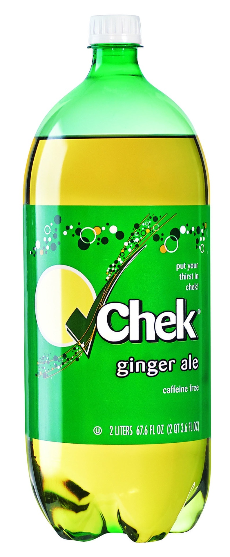 slide 1 of 1, Chek Check Ginger Ale, 2 liter