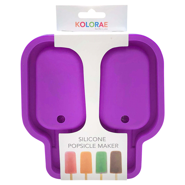 slide 12 of 17, Kolorae Silicone Popsicle Maker, Assorted Colors, 1 ct