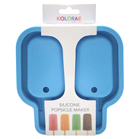 slide 15 of 17, Kolorae Silicone Popsicle Maker, Assorted Colors, 1 ct