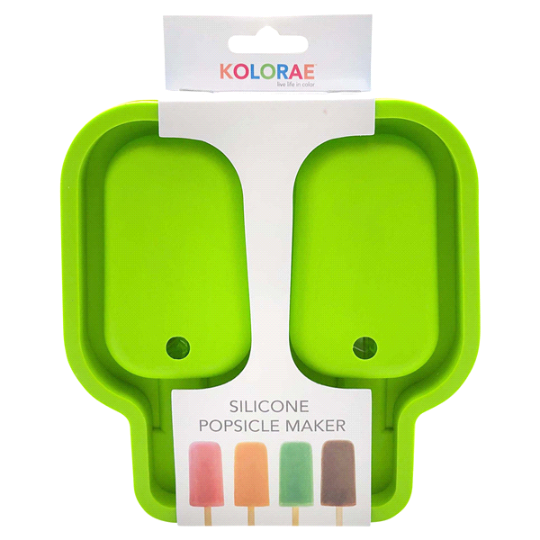 slide 4 of 17, Kolorae Silicone Popsicle Maker, Assorted Colors, 1 ct