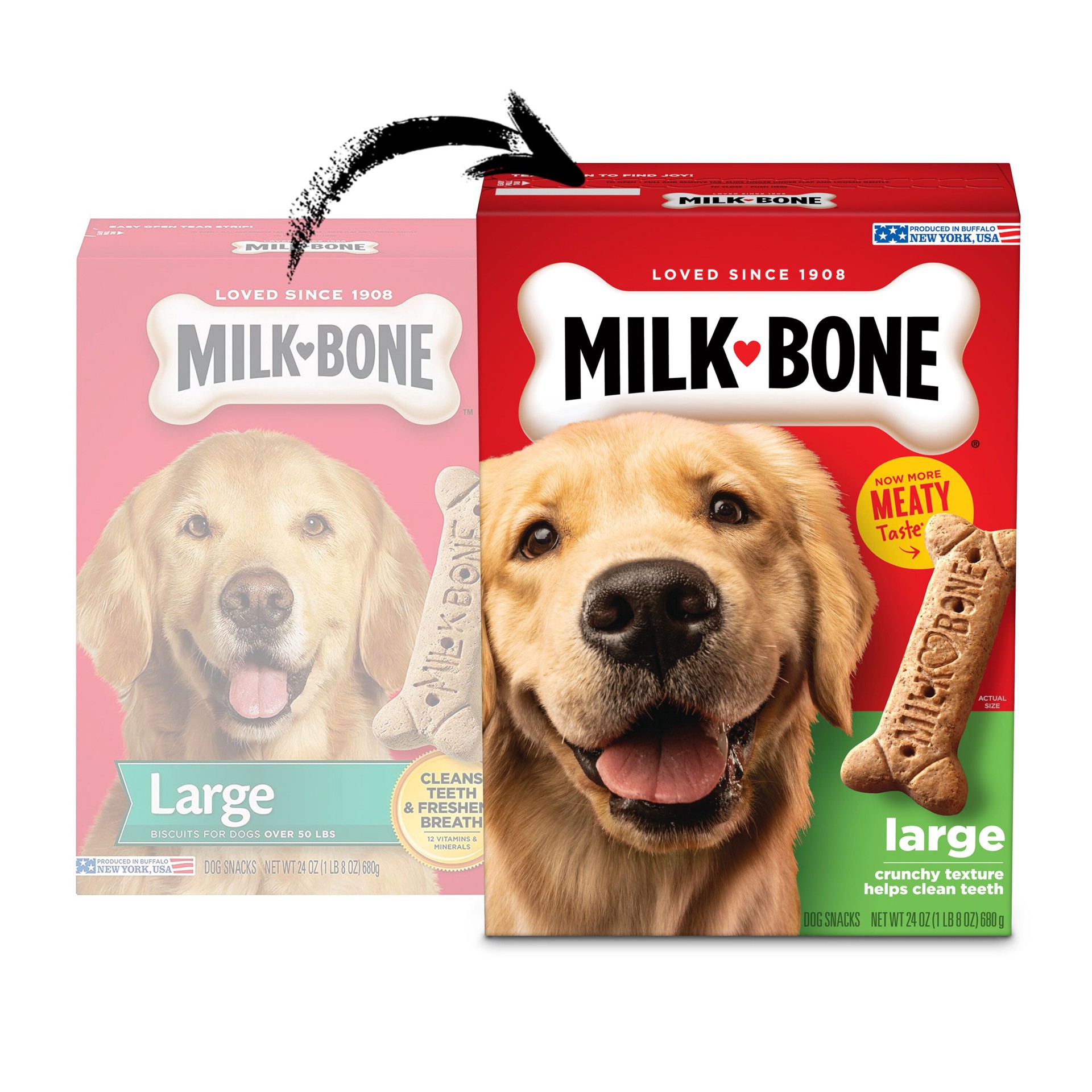 slide 6 of 9, Milk-Bone Dog Treat, 24 oz