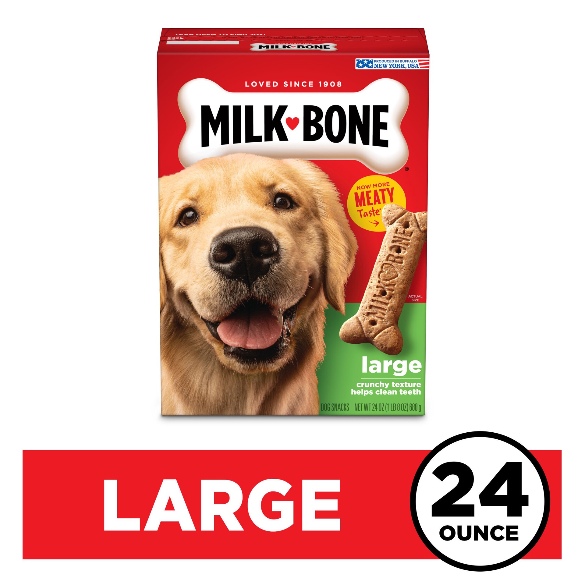 slide 3 of 9, Milk-Bone Dog Treat, 24 oz