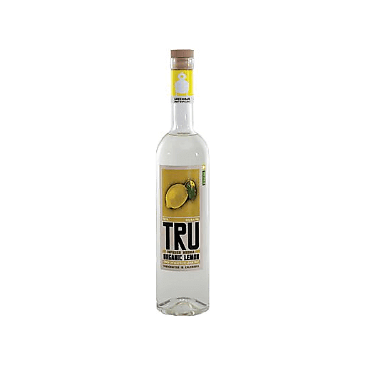 slide 1 of 1, TRU Organic Lemon Vodka, 750 ml