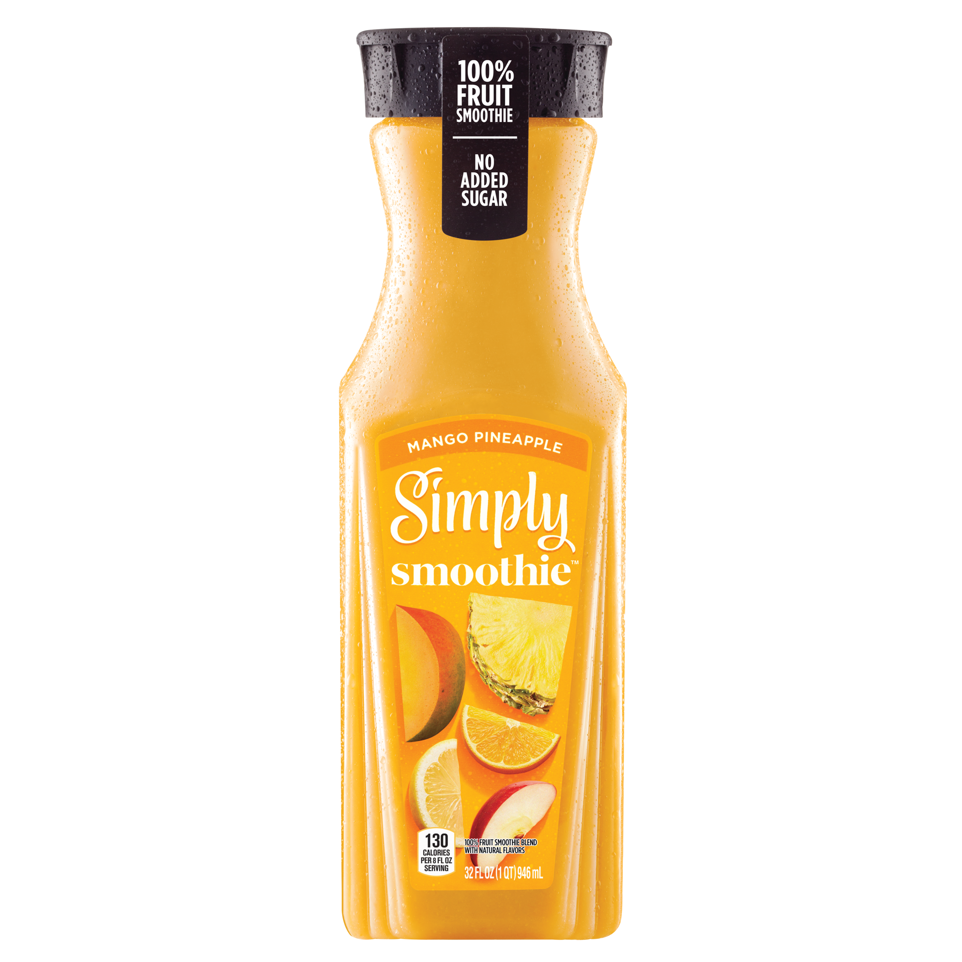 slide 1 of 5, Simply Smoothies Mango Pineapple Juice 100 Bottle, 32 fl oz, 32 fl oz