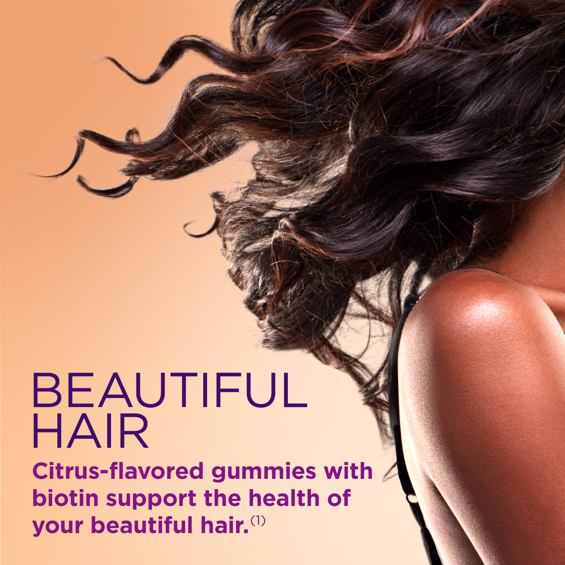 slide 5 of 5, Nature's Bounty Hair Skin and Nails Gummy Vitamins with Biotin and Collagen, 140 Ct, 140 ct