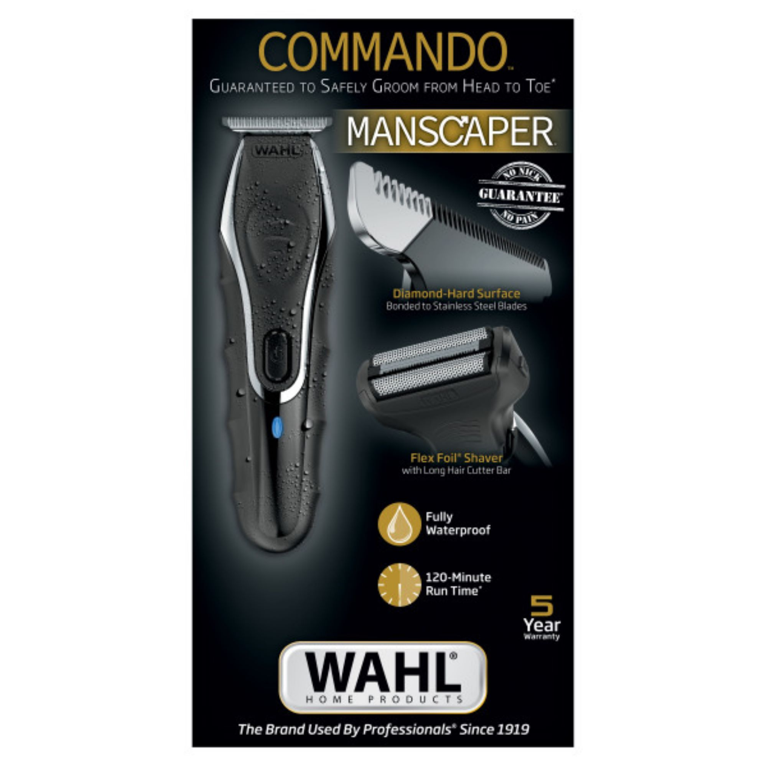slide 1 of 1, Wahl Manscaper Commando Trimmer, 1 ct