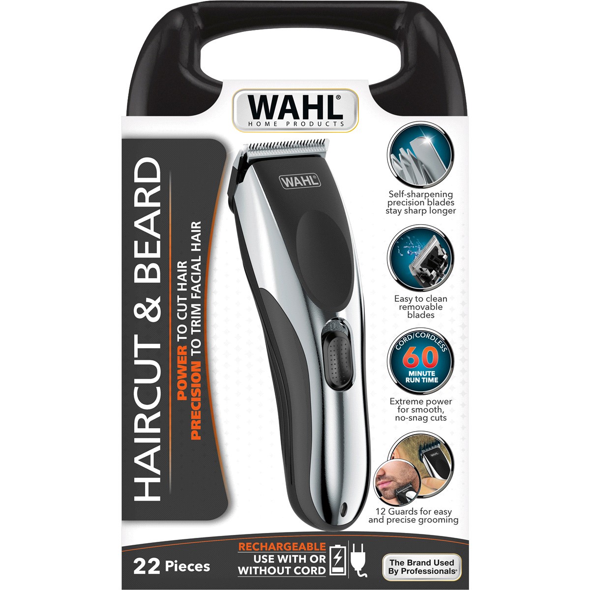 slide 1 of 2, Wahl Haircut & Beard, 1 ct