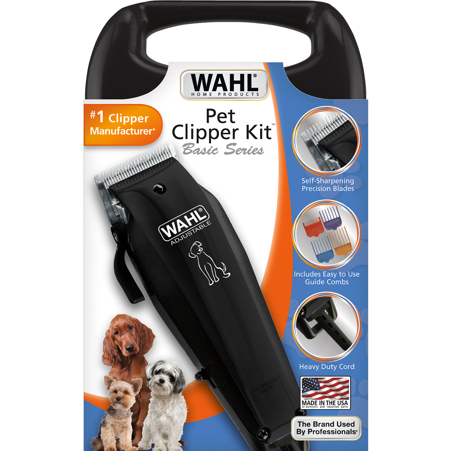 slide 1 of 1, Wahl Basic Pet Clipper, 1 ct