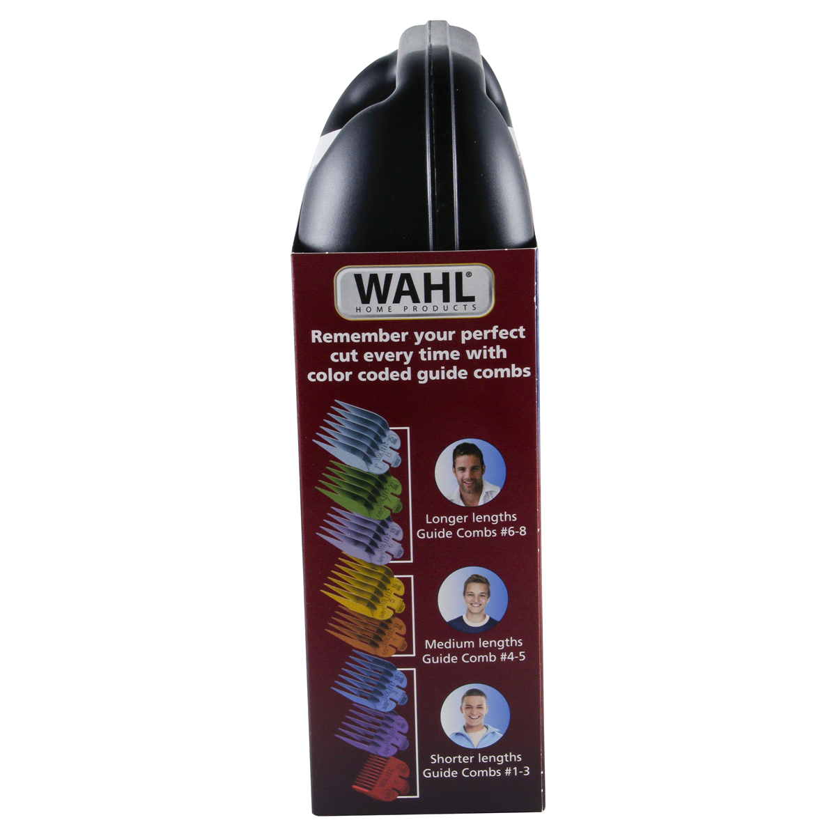 slide 5 of 8, Wahl Color Pro Men's Haircut Kit With Color Coded Guide Combs And Hard Storage Case - 79300-400, 20 ct