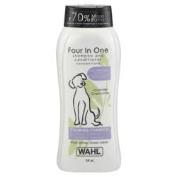 Wahl Four in One Calming Formula Pet Shampoo