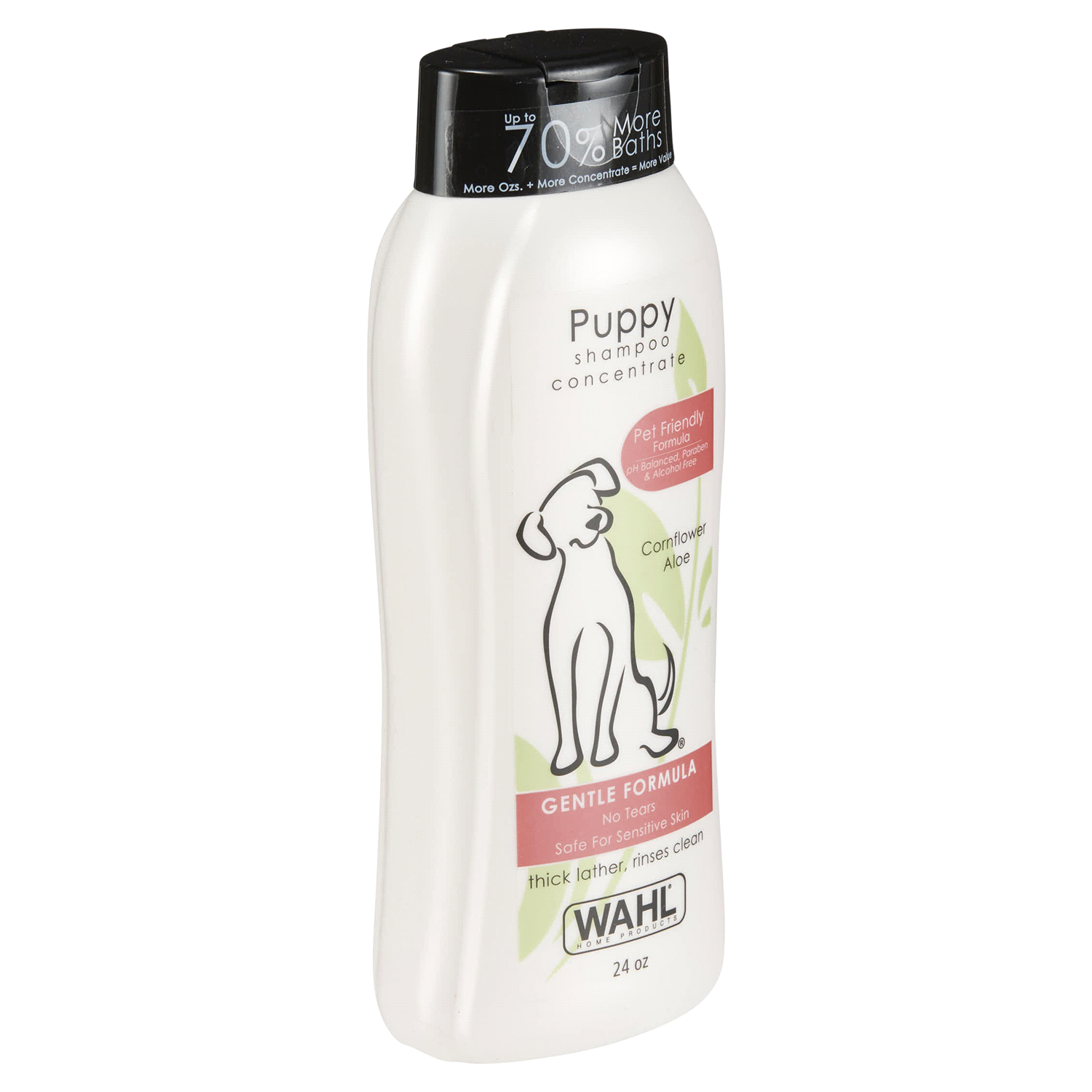 slide 4 of 5, Wahl Cornflower Aloe Puppy Shampoo Concentrate 24 oz, 24 oz