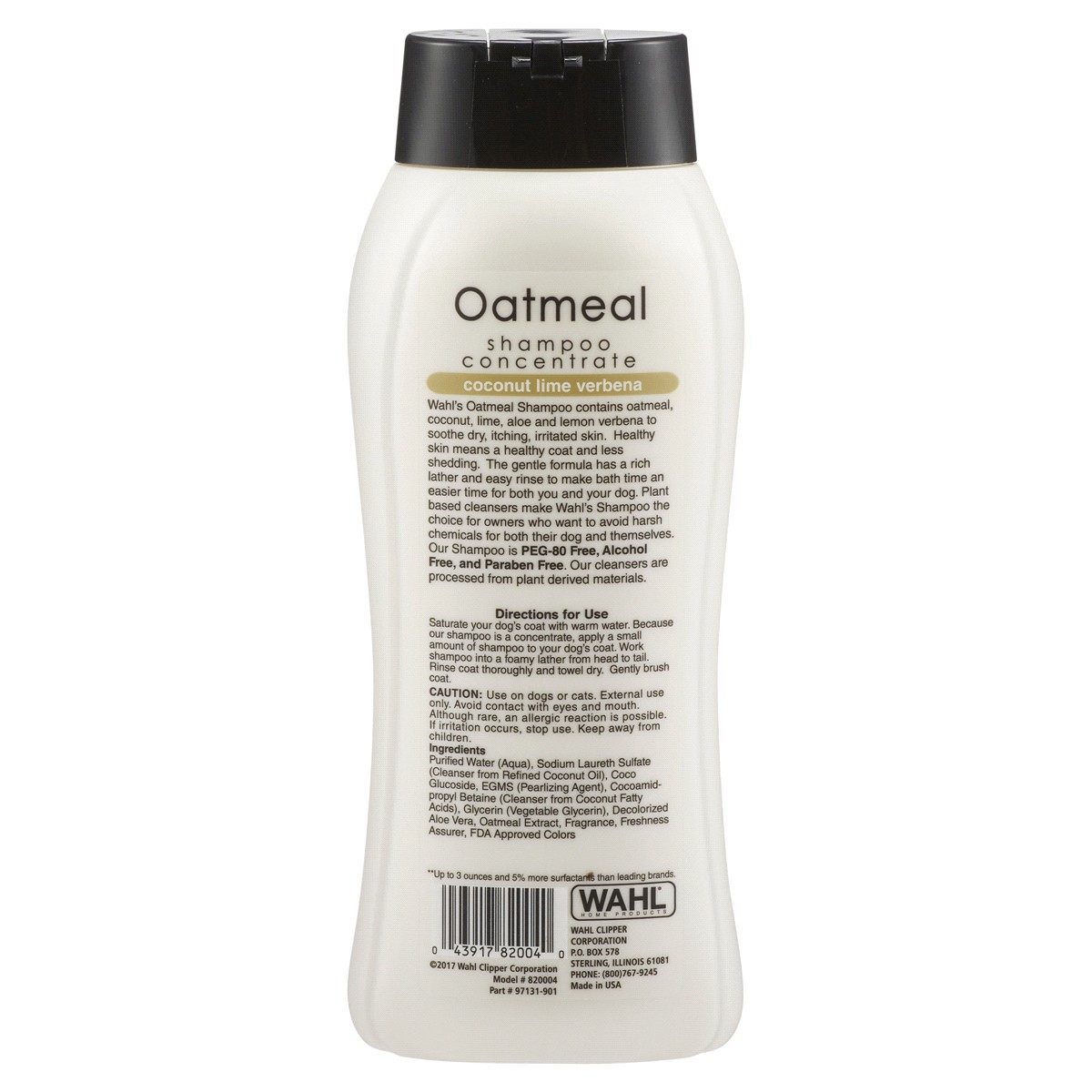slide 2 of 2, Wahl Oatmeal Formula Pet Shampoo, 24 oz
