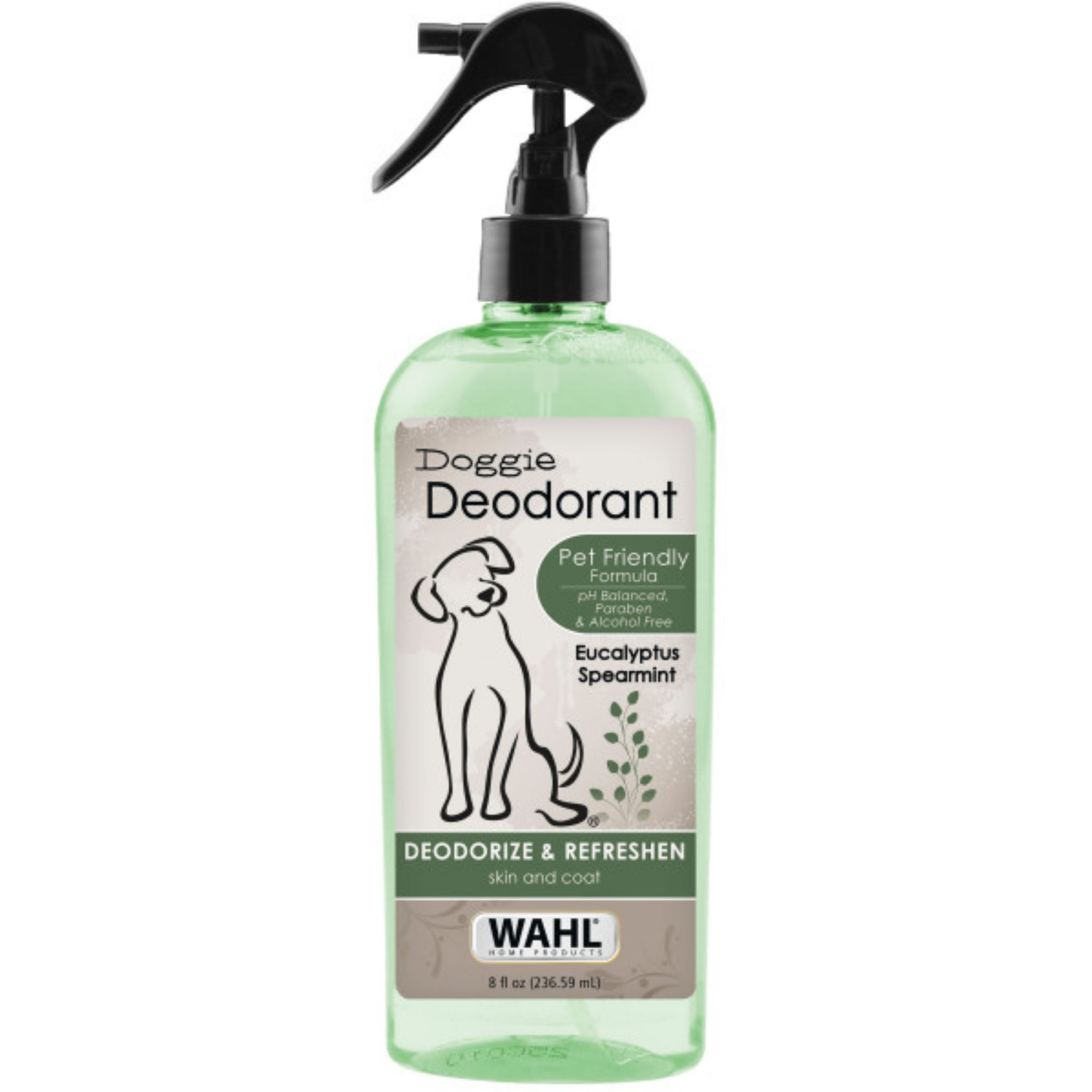 slide 1 of 1, Wahl Eucalyptus Spearmint Doggie Deodorant 8 fl oz, 8 fl oz