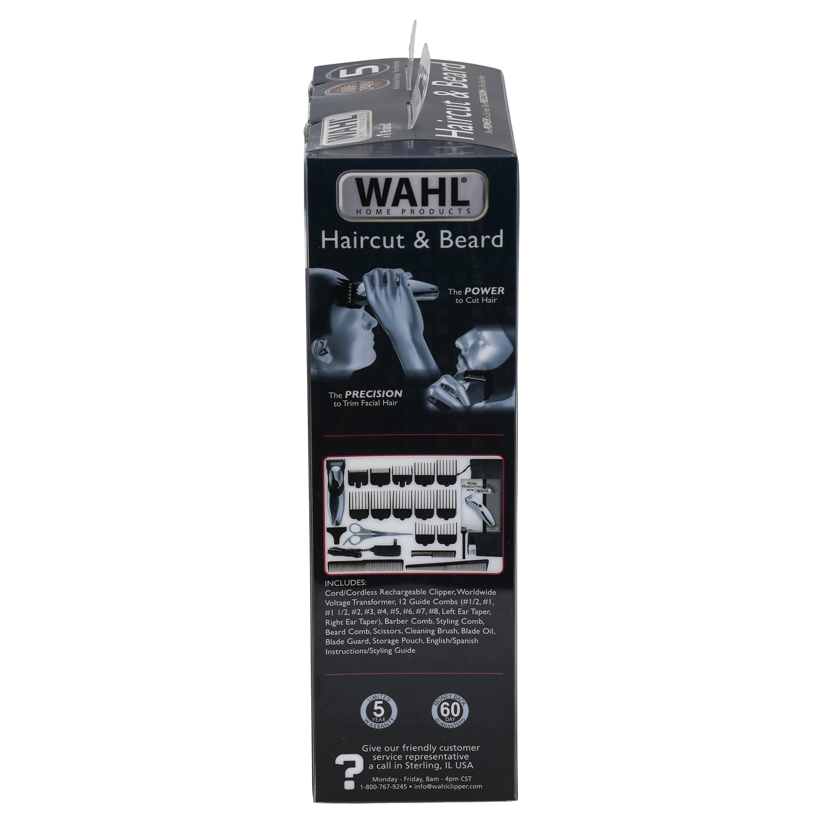 slide 2 of 5, Wahl Rechargeable Cordless Men's Beard And Facial Trimmer , 13 pc