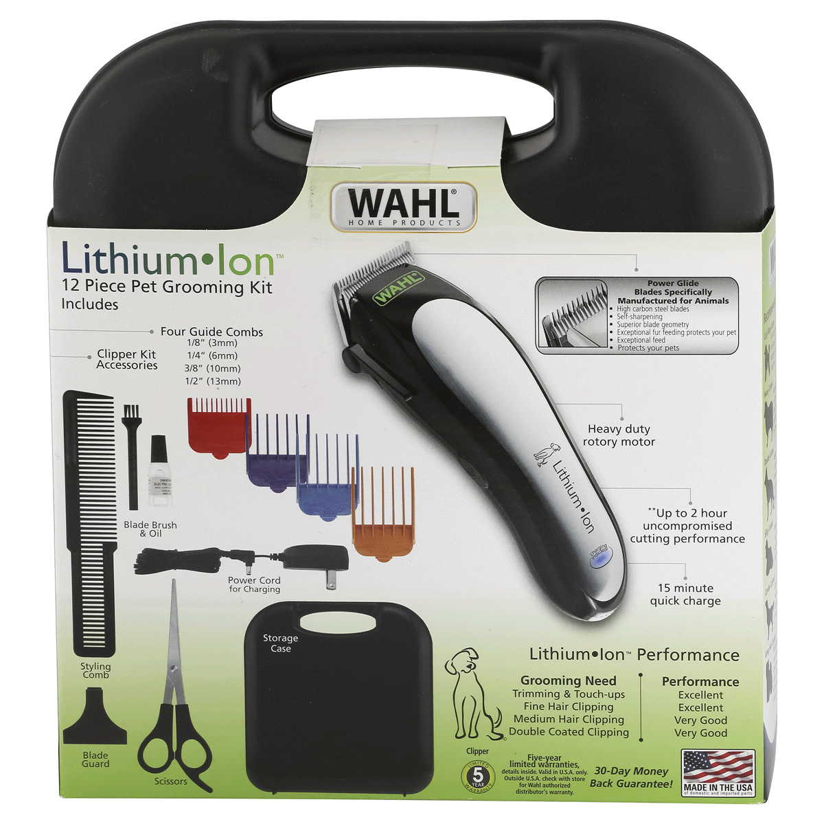 slide 5 of 5, Wahl Pro Series Rechargeable Pet Hair Clipper Kit, 1 ct