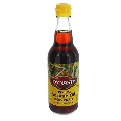 slide 1 of 4, Dynasty Sesame Seed Oil 12 oz, 12 fl oz