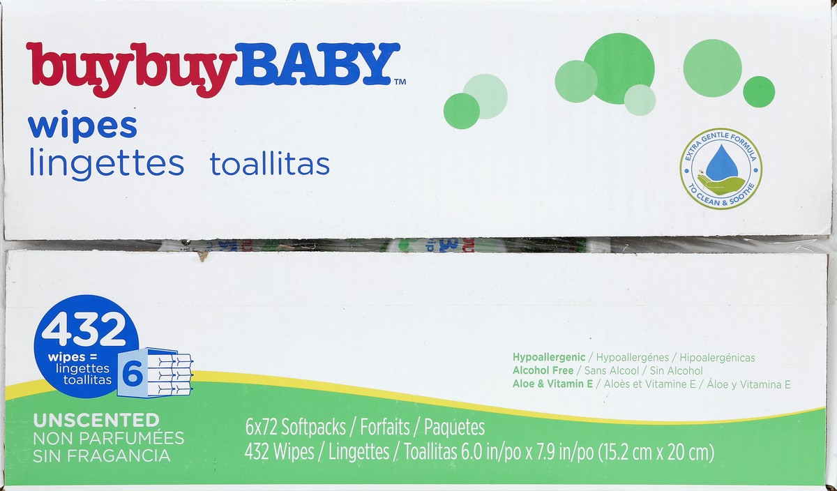 slide 3 of 4, Buy Buy Baby Wipes 6 ea, 432 ct