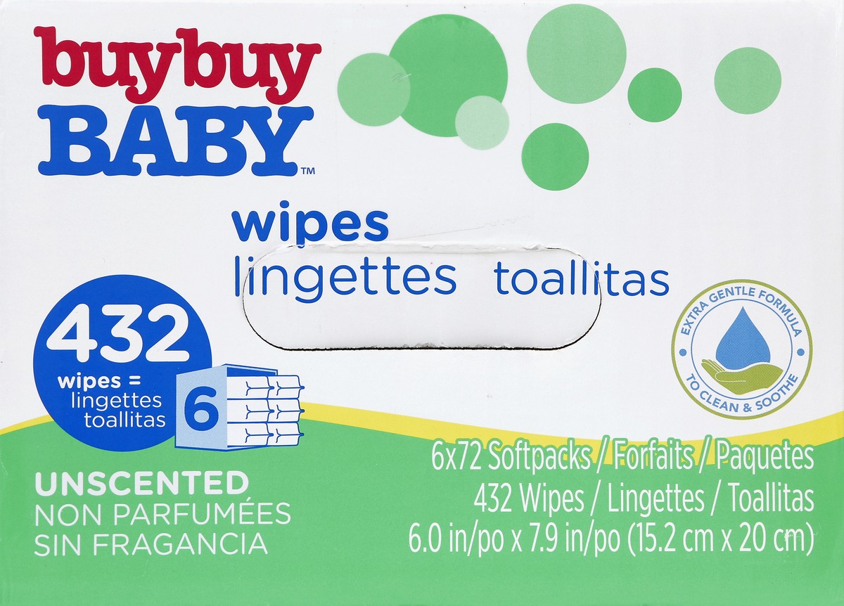 slide 4 of 4, Buy Buy Baby Wipes 6 ea, 432 ct