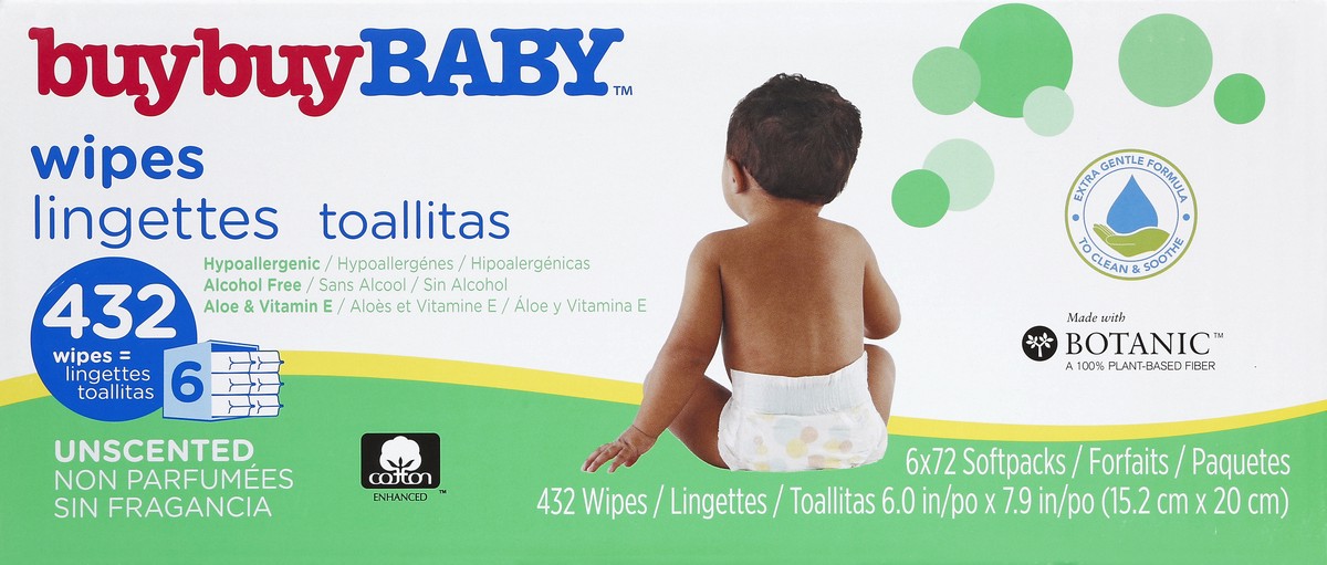 slide 2 of 4, Buy Buy Baby Wipes 6 ea, 432 ct