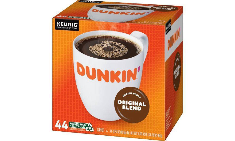 slide 7 of 19, Dunkin' K-Cup Pods Medium Roast Original Blend Coffee, 44 ct