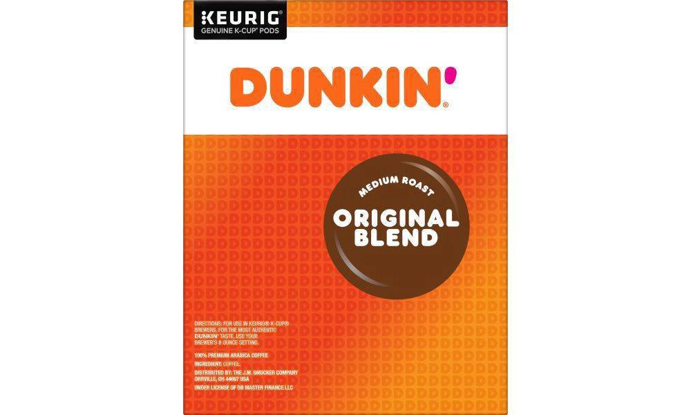 slide 9 of 19, Dunkin' K-Cup Pods Medium Roast Original Blend Coffee, 44 ct