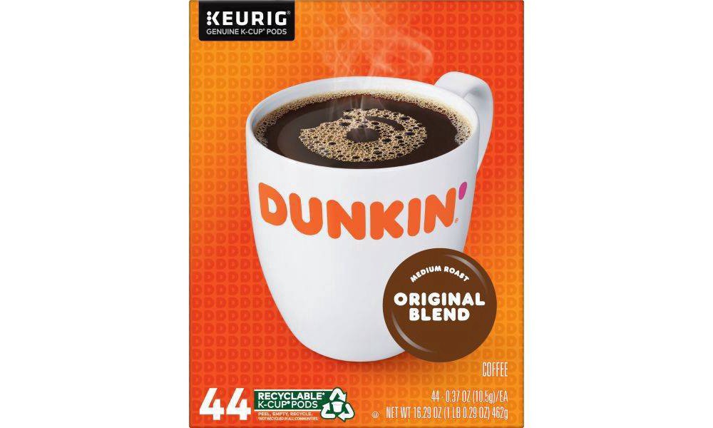 slide 15 of 19, Dunkin' K-Cup Pods Medium Roast Original Blend Coffee, 44 ct