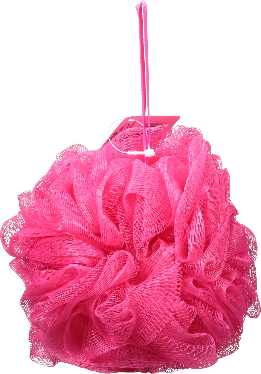 slide 6 of 9, TopCare Beauty Pink Mesh Body Sponge 1 Each, 1 ct