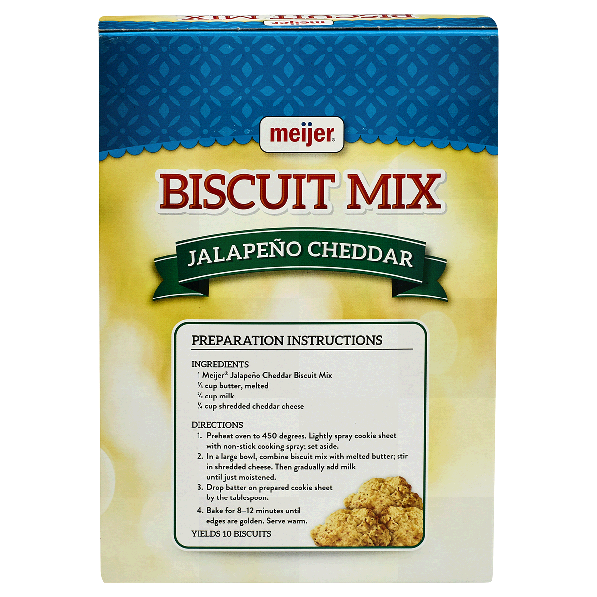 slide 4 of 4, Meijer Jalapeno Cheddar Biscuit Mix, 8.79 oz