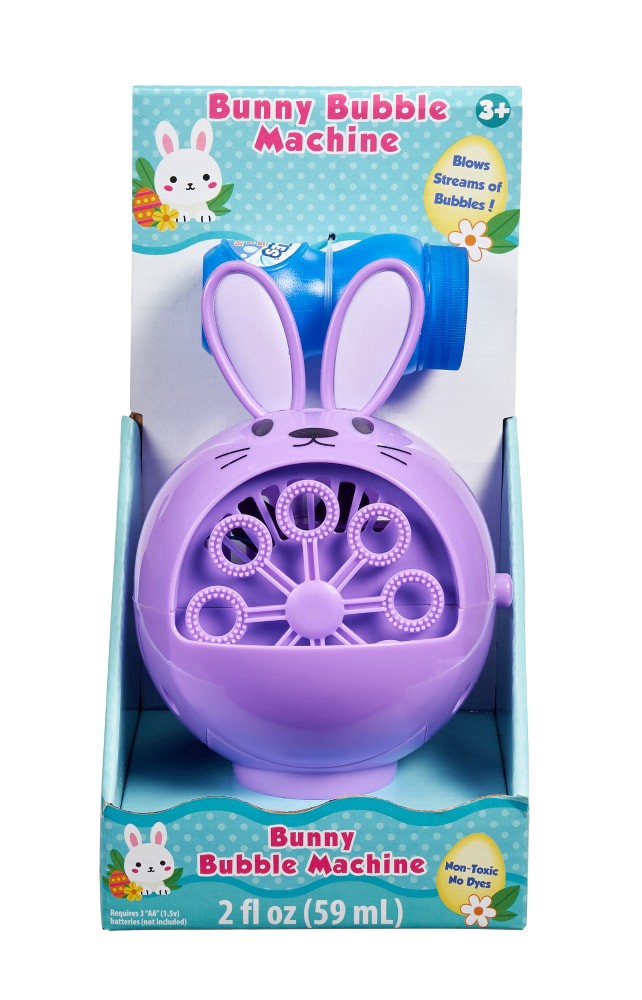 slide 3 of 3, Fubbles Little Kids Easter Bunny Bubble Machine, 1 ct