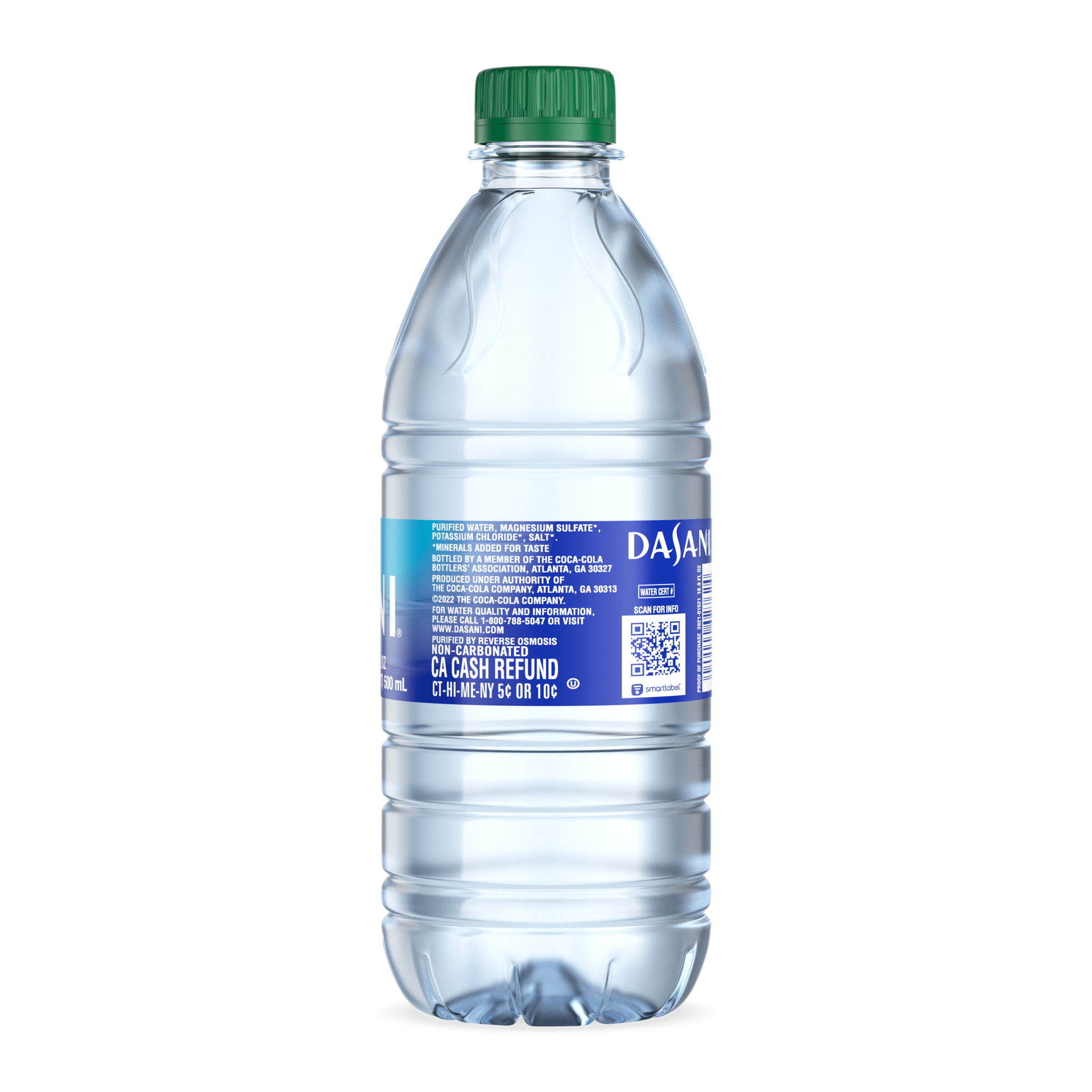 slide 3 of 4, DASANI Purified Water Bottle, 16.9 fl oz, 16.9 fl oz