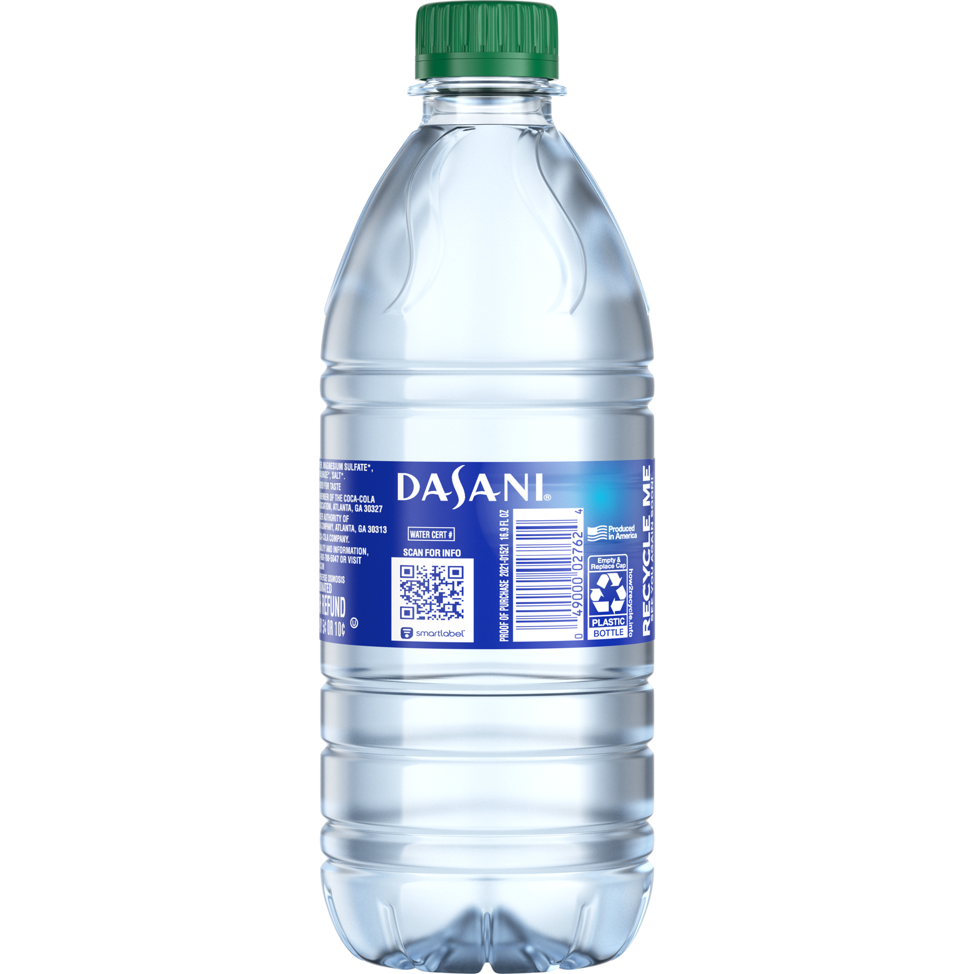 slide 2 of 4, DASANI Purified Water Bottle, 16.9 fl oz, 16.9 fl oz