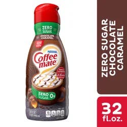 Nestlé Sugar Free Chocolate Caramel Liquid Coffee Creamer 32 fl oz.