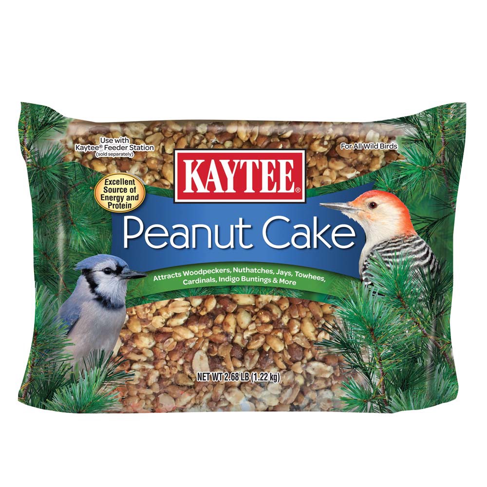 slide 1 of 3, Kaytee Wild Bird Peanut Cake, 2.68 lb, 2.68 lb