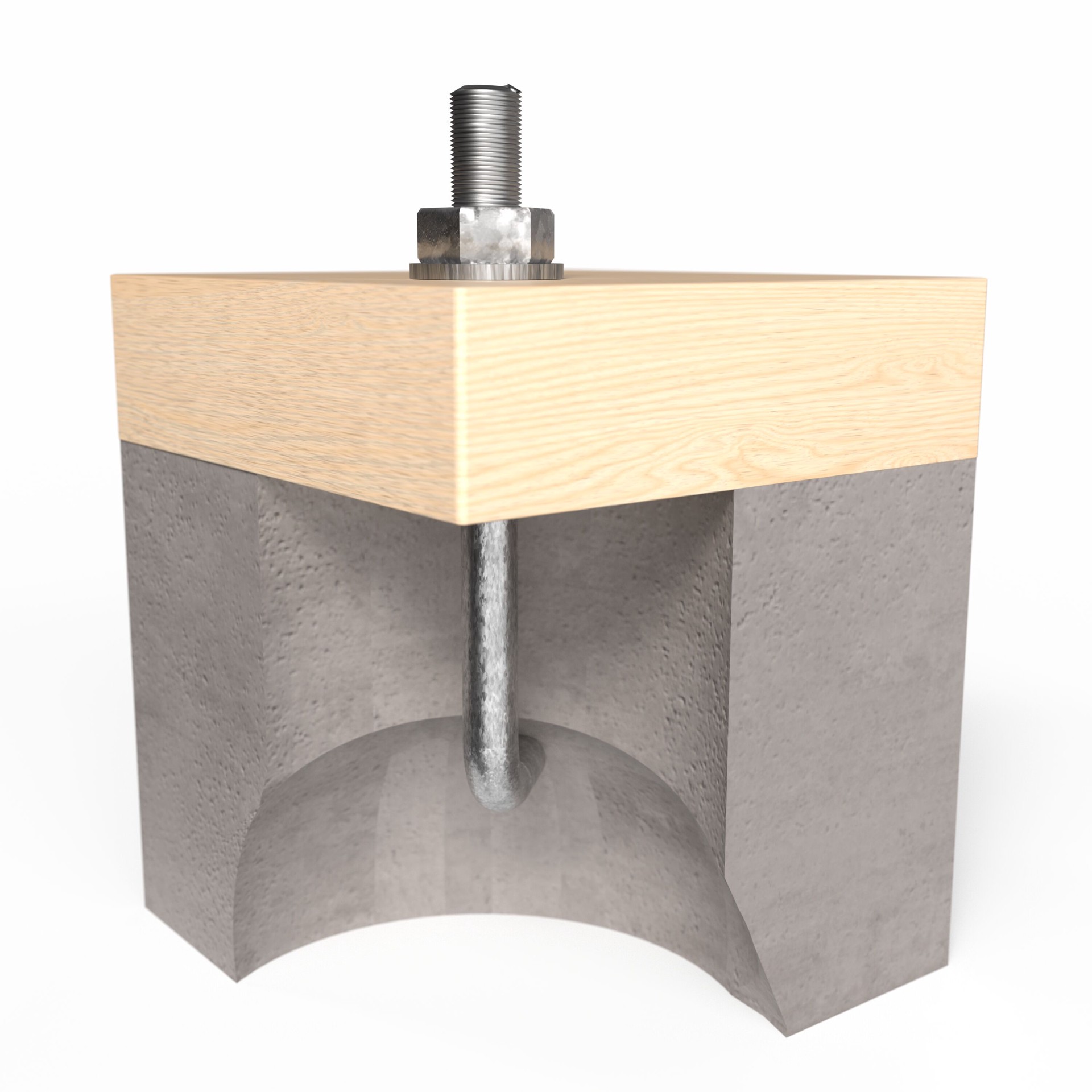 slide 5 of 6, Hillman 1/2-in 1/2-in x 8-in Galvanized Exterior Coarse Thread Anchor Bolt, 1 ct