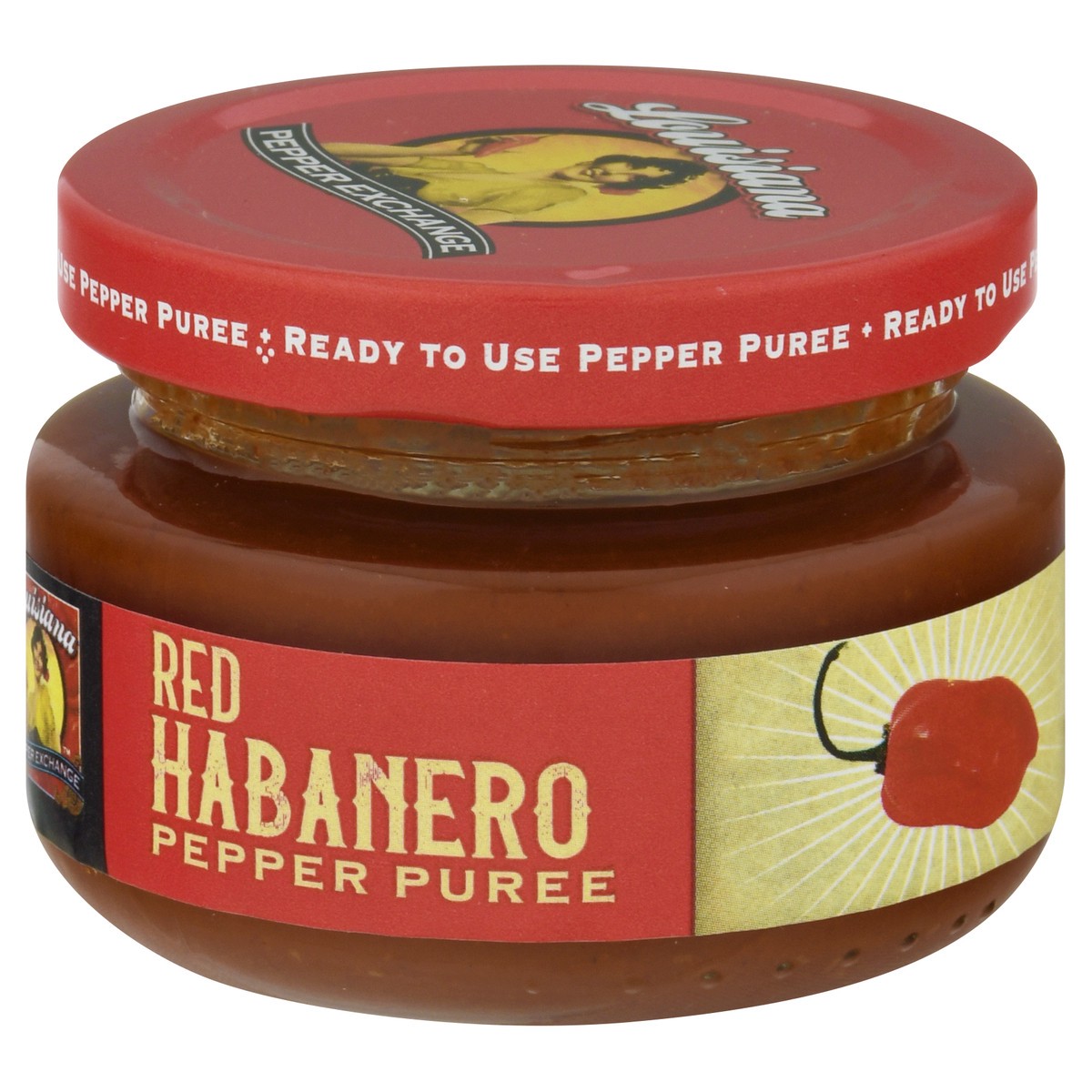 slide 4 of 13, Louisiana Pepper Exchange Red Habanero Pepper Puree 4 oz, 4 oz