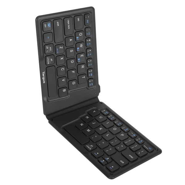 slide 11 of 13, Targus Ergonomic Foldable Antimicrobial Tablet Keyboard - Black, 1 ct